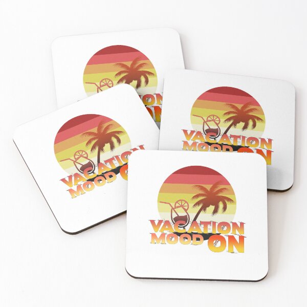 Item preview, Vacation mood ON // Retro Sunset Design  designed and sold by PGPshop.