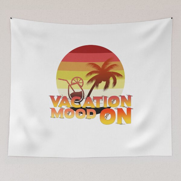 Item preview, Vacation mood ON // Retro Sunset Design  designed and sold by PGPshop.