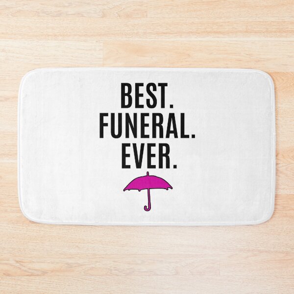 Item preview, The Umbrella Academy-Inspired "Best Funeral Ever" designed and sold by mulberrydragon.