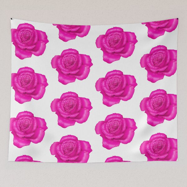 Item preview, Pink Rose - shocking pink designed and sold by Sora-Almasy.