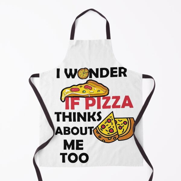 Item preview, I Wonder If Pizza Thinks About Me Too designed and sold by MelocotonDreams.