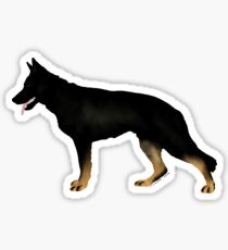 German Shepherd: Bicolor Sticker