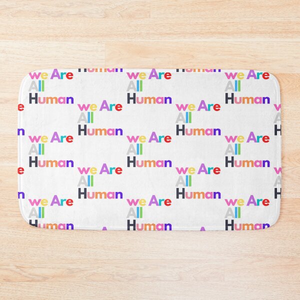 Item preview, We Are All Human designed and sold by TruVibez.