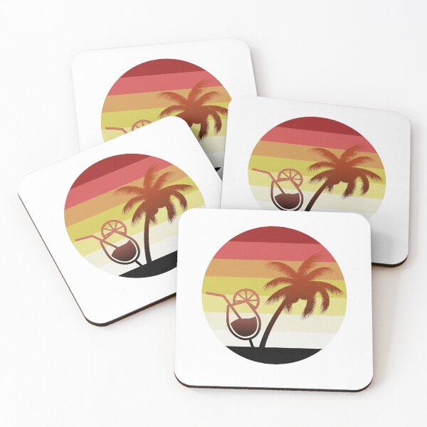 Item preview, Retro Sunset with palm tree Design  designed and sold by PGPshop.