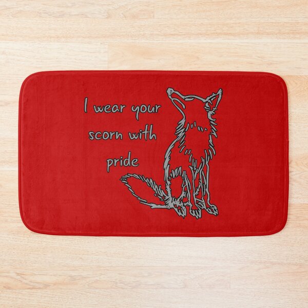 Item preview, I wear your scorn with pride (canine) designed and sold by SolidEarthArt.