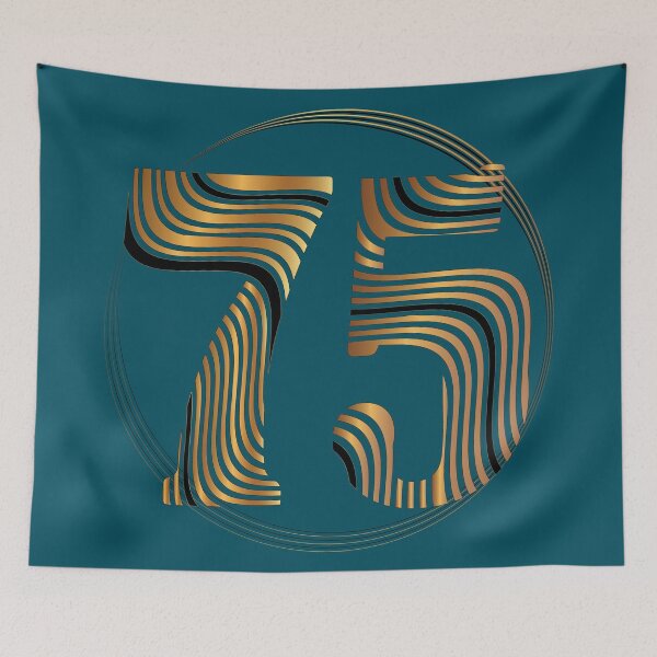 Item preview, Number 75 Maglietta Golden wave effect designed and sold by Nobiya.