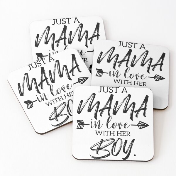 Item preview, just a mama in love with her boy designed and sold by ambaart.