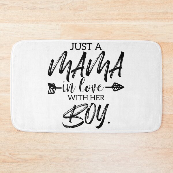 Item preview, just a mama in love with her boy designed and sold by ambaart.