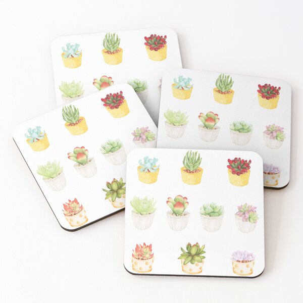 Item preview, Pack of Watercolor Succulents for Succulent lovers - Pack #1 designed and sold by ShyOwlet.