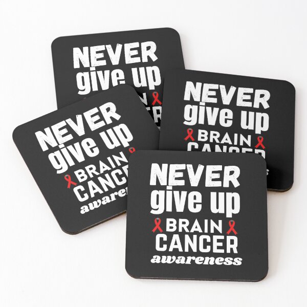 Item preview, Brain Tumour Action Week , never give up brain cancer awareness designed and sold by The Nova Prints .