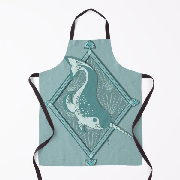 Item preview, Art Deco Narwal designed and sold by AnazenArt.