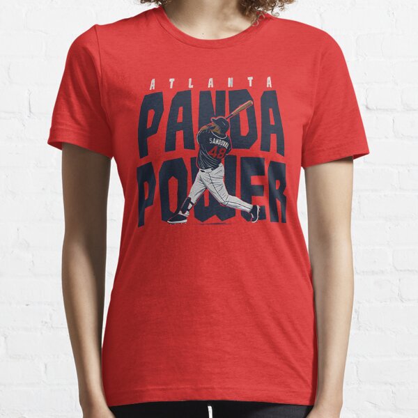 Atlanta Braves Pablo Sandoval Panda Tee Shirt - 3T