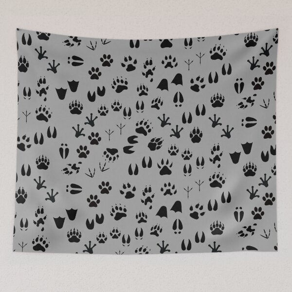 Item preview, Animal Foot Prints designed and sold by rossdave.