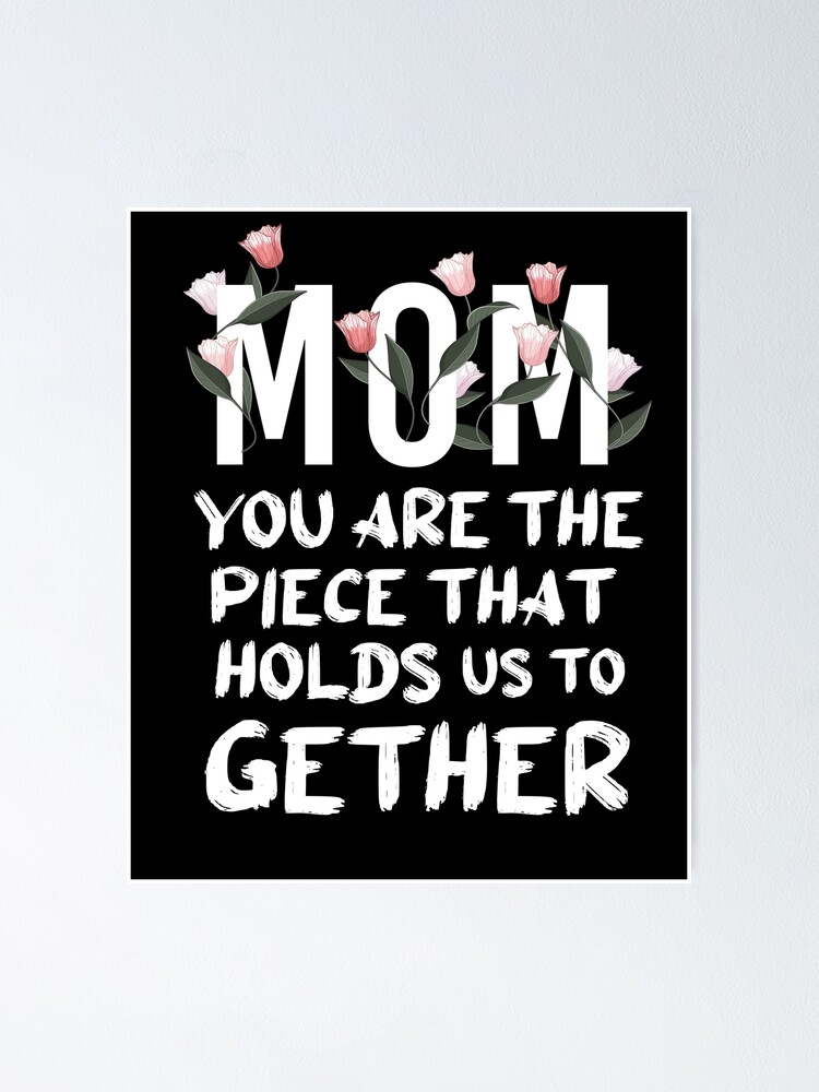 Mothers Day Personalized Poster Gift