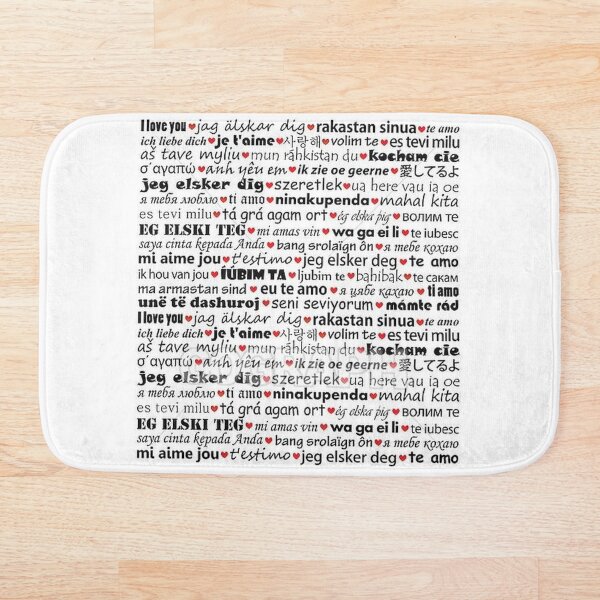 Item preview, I LOVE YOU  designed and sold by ArtsyStylezz.