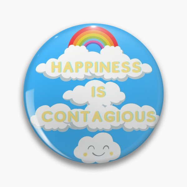 Item preview, Happiness is Contagious designed and sold by Central-Designs.