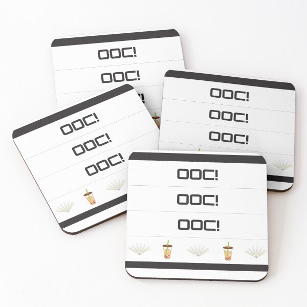 Item preview, OOC! OOC! - SVSSS Scum Villain Shen Qingqiu Warning Boba Fans designed and sold by Klee K.