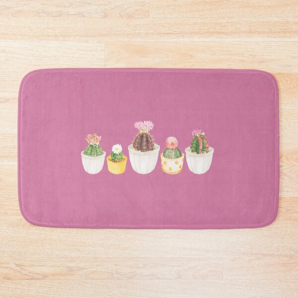 Item preview, Watercolor Row of Cactus designed and sold by ShyOwlet.