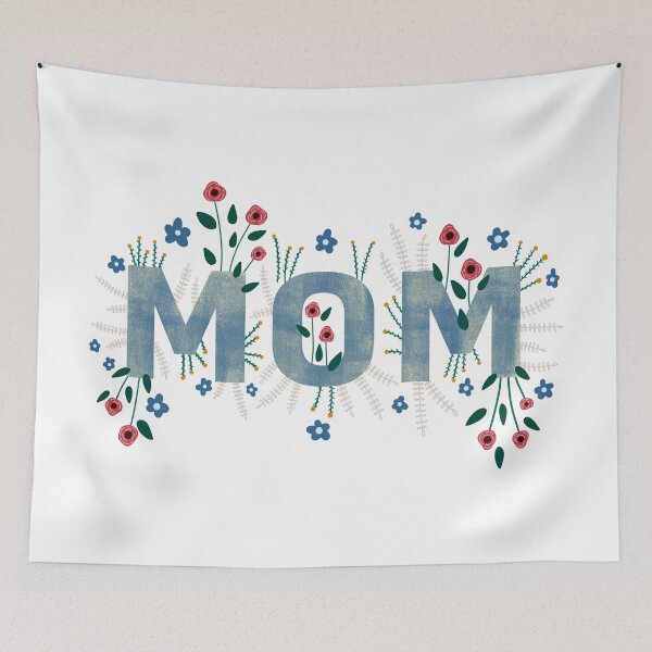 Item preview, Mom in Flowers designed and sold by SkiBumArt.