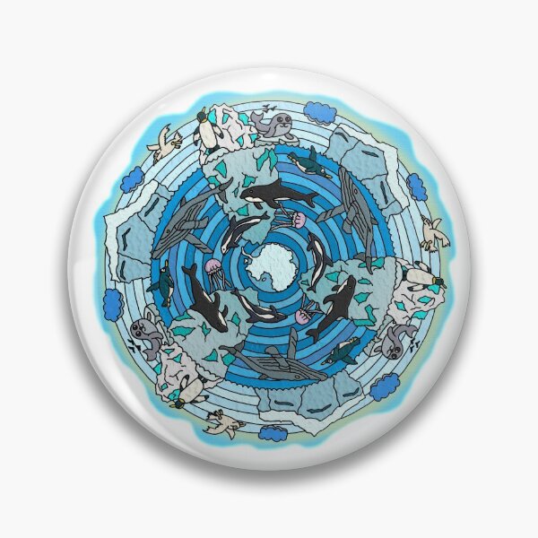 Artikelvorschau, Antarktis-Mandala entworfen und verkauft von gorff.