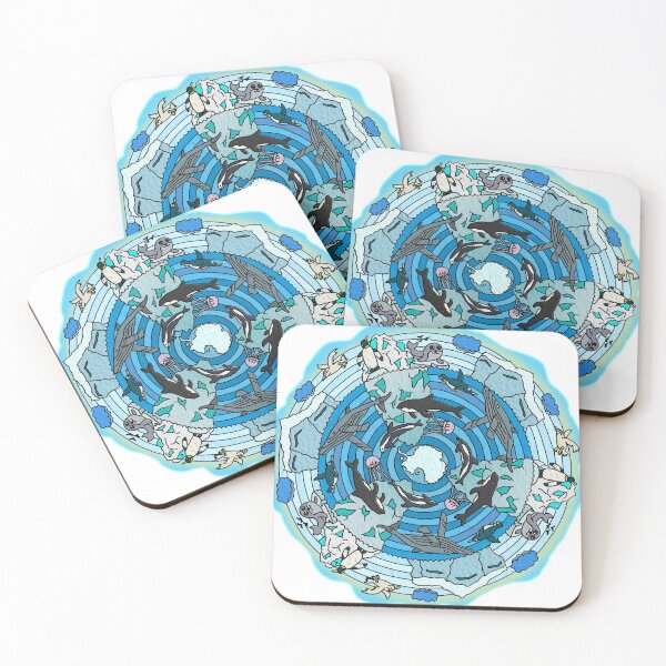 Item preview, Antarctica Themed Mandala designed and sold by gorff.