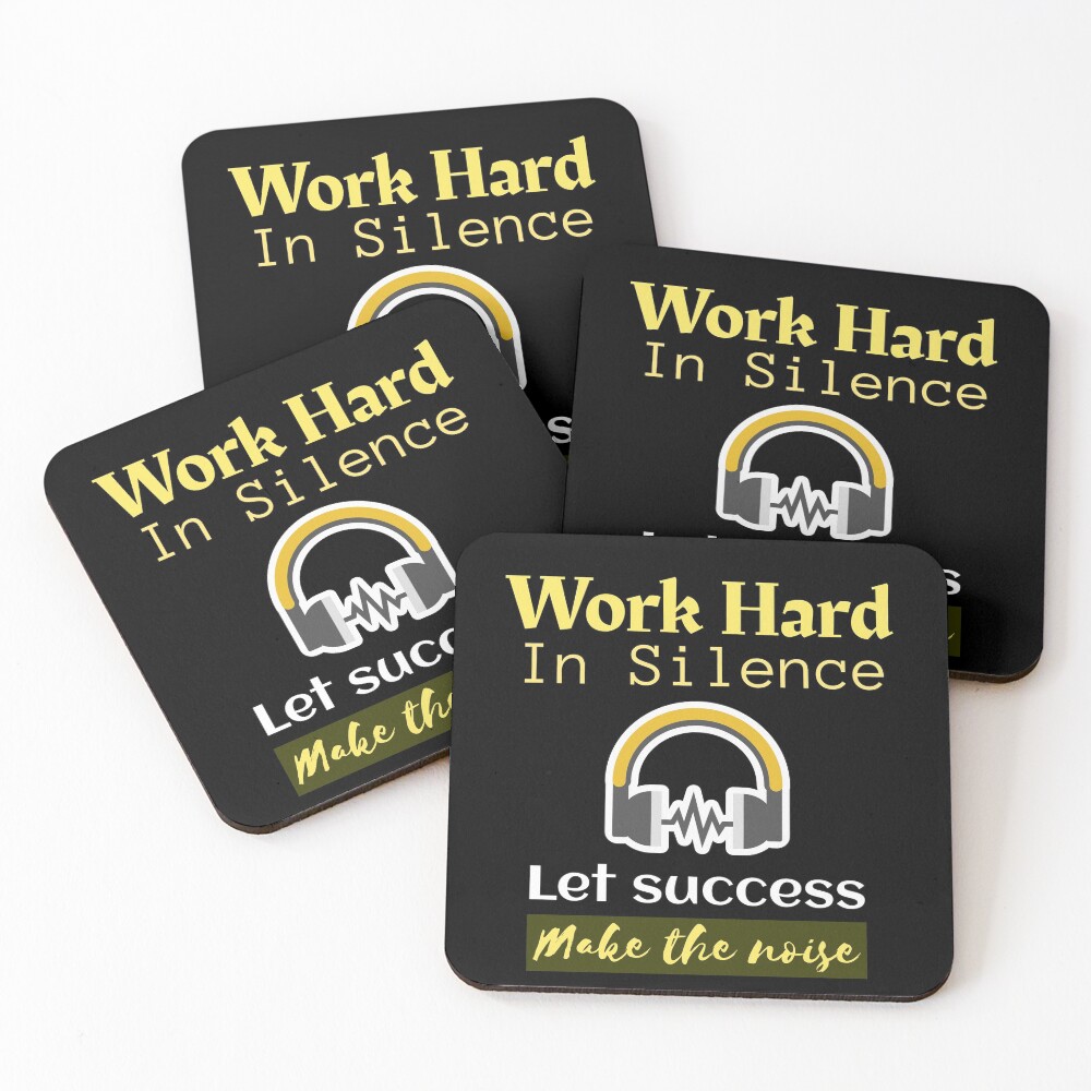 Item preview, Coasters (Set of 4) designed and sold by ThinkAndReflect.