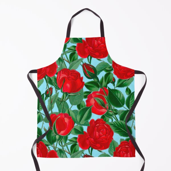 Item preview, Red roses,red flowers pattern designed and sold by MariaMarinova.