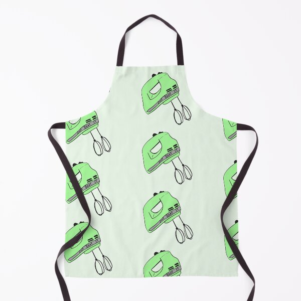 Item preview, green hand mixer just beat it designed and sold by lemonsNlavender.
