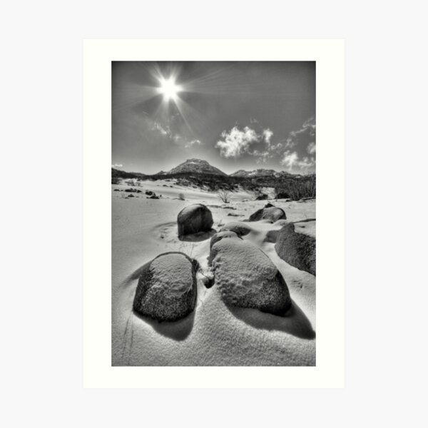 Winter, Mount Buffalo Plateau Art Print