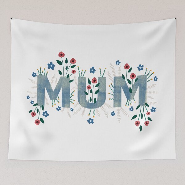 Item preview, Mum in Flowers designed and sold by SkiBumArt.