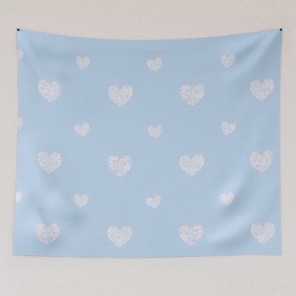 Item preview, Love Hearts In Soft Blue designed and sold by loveoceanair.