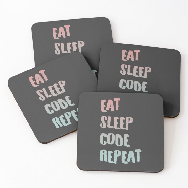 Item preview, Eat Sleep Code Repeat designed and sold by Interpret108.