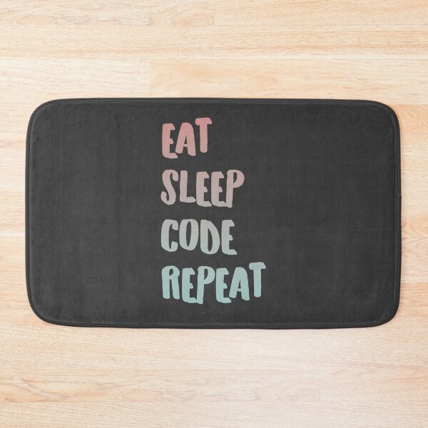 Item preview, Eat Sleep Code Repeat designed and sold by Interpret108.