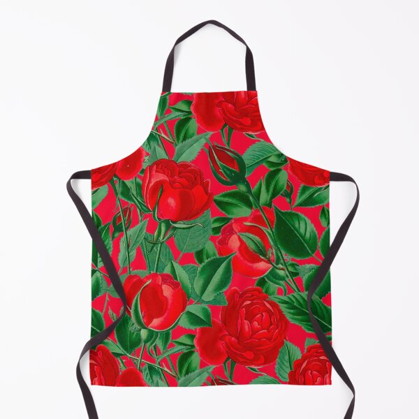 Item preview, Red roses,red flowers pattern designed and sold by MariaMarinova.