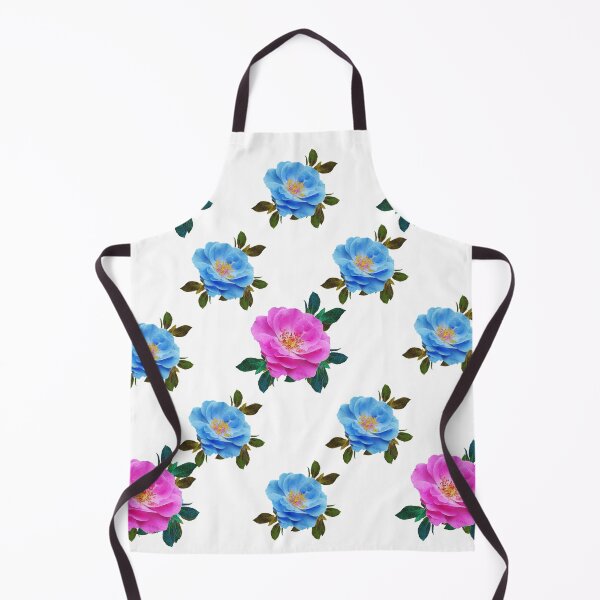 Item preview, PINK & BLUE GARDEN ROSE PATTERN ABSTRACT designed and sold by sharlesart.