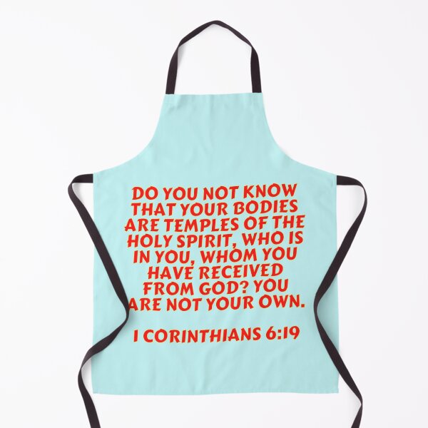 Item preview, Bible Verse 1 Corinthians 6:19 designed and sold by Prayingwarrior.