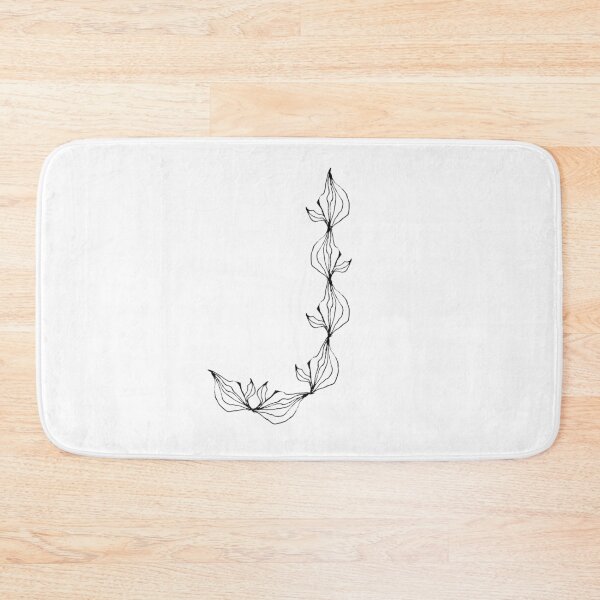 Item preview, J (CDF ALPHABET) designed and sold by HoneyGraphics.