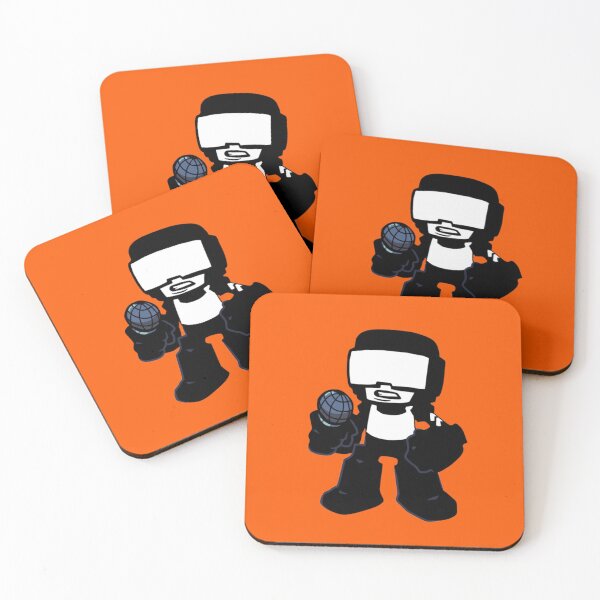 Item preview, Friday Night Funkin Tank Man Orange Background designed and sold by RedMerce.