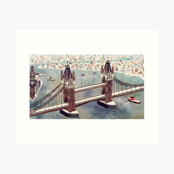 Item preview, London Bridge designed and sold by RoyalNadja.