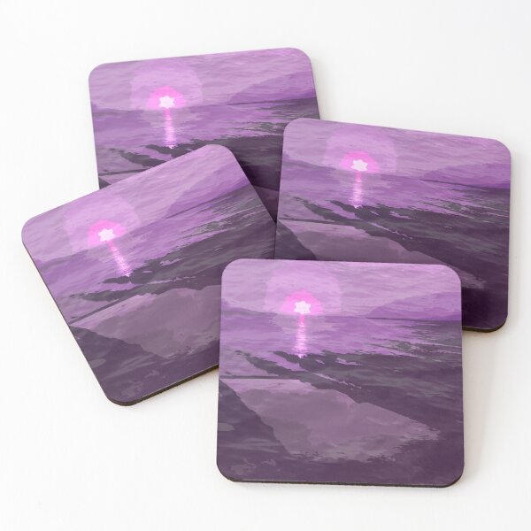 Item preview, Purple Pittenweem Pool designed and sold by Moti Black.
