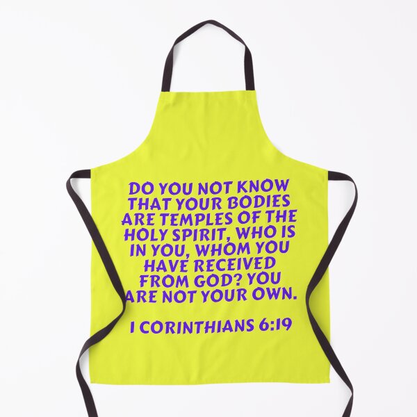 Item preview, Bible Verse 1 Corinthians 6:19 designed and sold by Prayingwarrior.