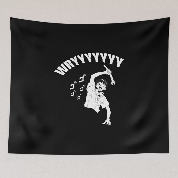 Item preview, Shinji WRYYYYY designed and sold by Migi-Desu.