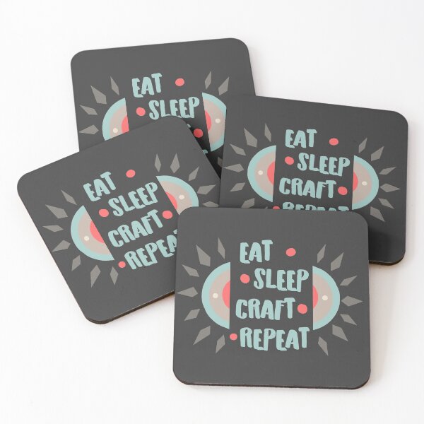 Item preview, Eat Sleep Craft Create Repeat designed and sold by Interpret108.