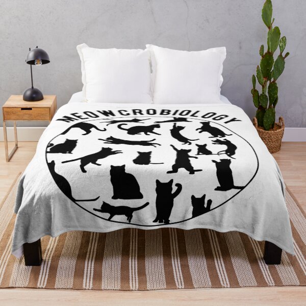 Item preview, Meowcrobiology Black Cats  designed and sold by roocky.
