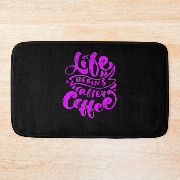 Item preview, Life begins after coffee designed and sold by HumanwreckageRB.