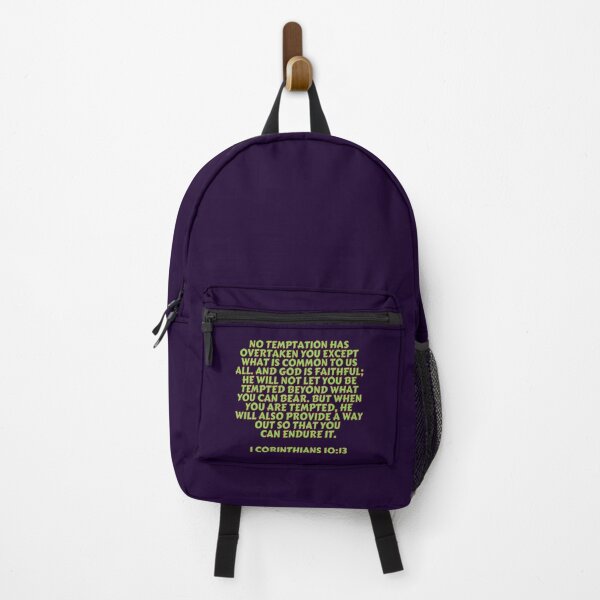 Item preview, Bible Verse 1 Corinthians 10:13 designed and sold by Prayingwarrior.