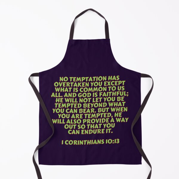 Item preview, Bible Verse 1 Corinthians 10:13 designed and sold by Prayingwarrior.