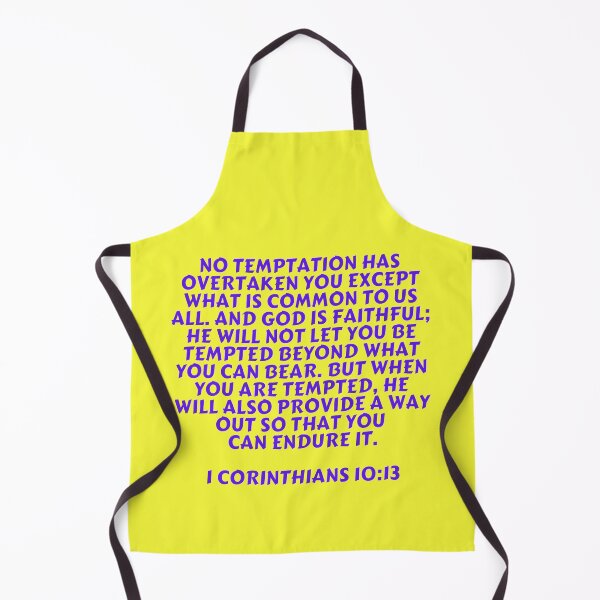Item preview, Bible Verse 1 Corinthians 10:13 designed and sold by Prayingwarrior.