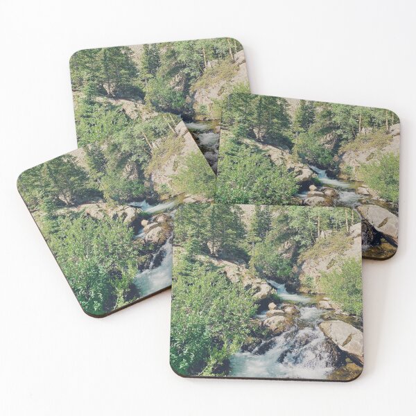 Item preview, Rocky Waterfall in Colorado Forest designed and sold by Superior-Prints.