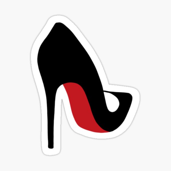 red bottom stickers for shoes